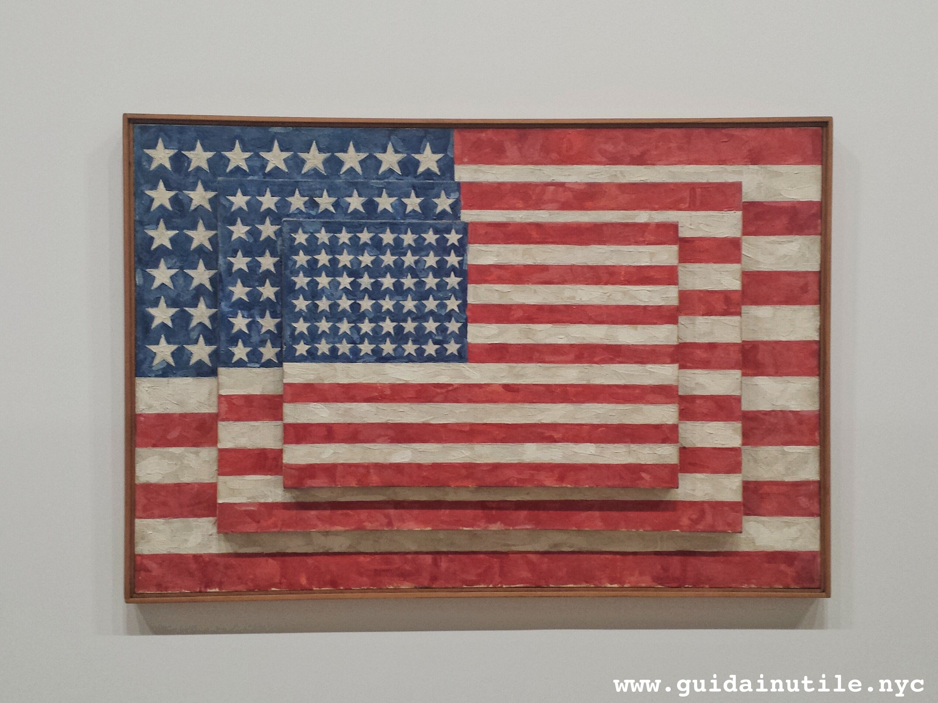 Jasper Jones, THREE FLAGS Guida Inutile New York
