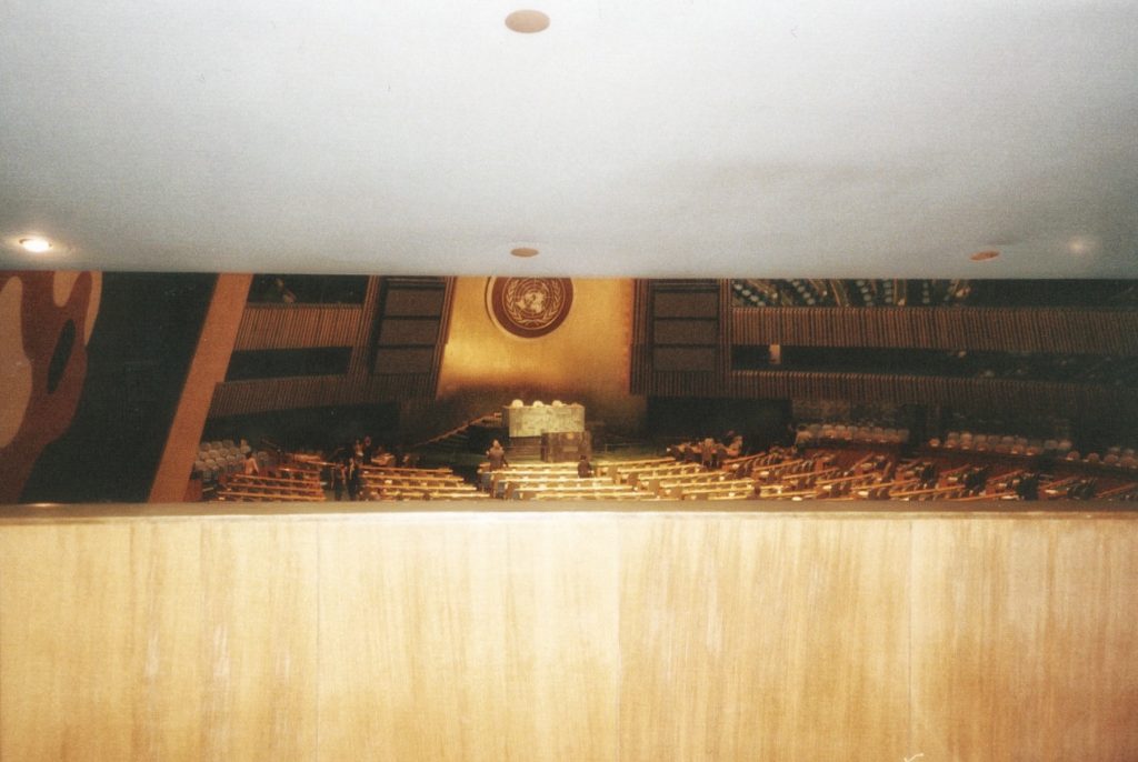 December 1992, UN General Assembly
