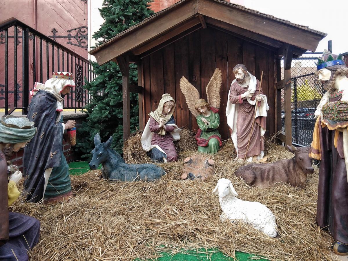 Brooklyn, Presepe a Carroll Gardens